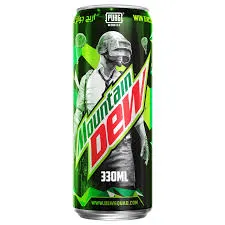 Mountain Dew Soda Can 330ml